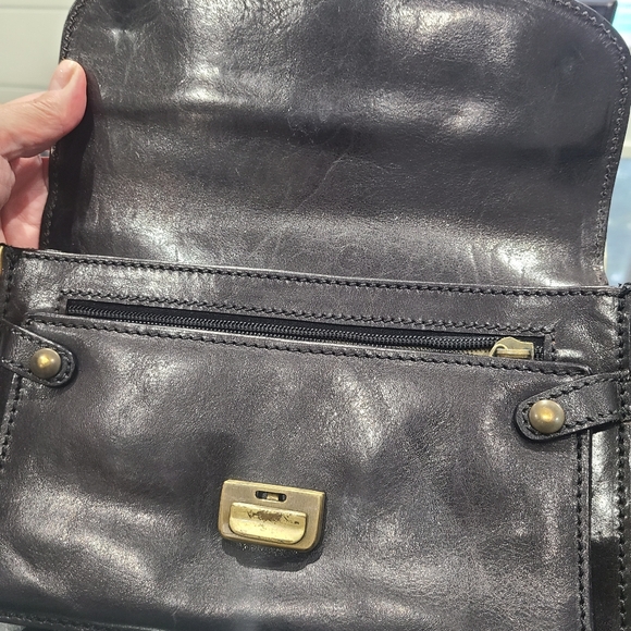 Super thick leather TONY PEROTTI clutch - Picture 2 of 10